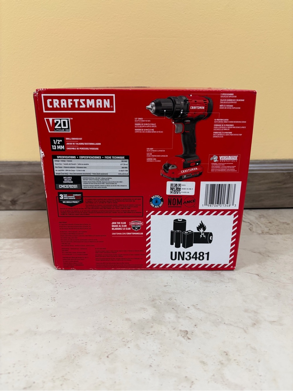 Craftsman Drill - Picture 3 of 4